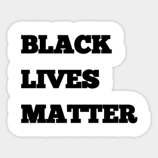 Black Lives Matter (blm) T-shirt Sticker